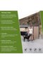 , Outdoor Storage Shed Metal - Tan, 5x3 Ft(With Installation) - 6