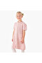 Collared Short Sleeves Midi Dress with Checked Design - 2