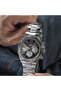 Men's 44 MM Silver Chronograph Metal Strap Watch | GW0703G1 - 8