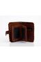 Fox Love Pattern Small Women's Wallet - Ethnic Retro Bohemian Handmade - 6