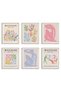 ALAYRA Matisse Wall Art Exhibition Poster & Prints, Henri Matisse Posters for Room Aesthetic, Abstract Art Prints UNFRAMED, , Set of 620X25 CM