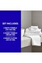 Columbia Style Towel Set of 8 White - 6