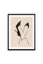 ALAYRA Sincerely, Not Minimalist Line Drawing Art Print Black High Heels Fashion Sketch Wall Decor Poster 11"x14" UNFRAMED25.4X25.4 CM