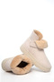 Women's Thick Soled Winter Velcro Boots with Fur Inside - 5