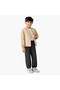 Quilted Bomber Jacket with Snap Button Closure - 2