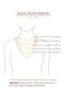 Certified Howlite Stone Scorpio Zodiac Sign Men's Natural Stone Necklace - 6