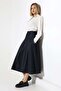 Patterned Midi Flared Skirt - 2