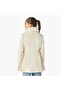 Solid Faux Fur Collared Coat - 3