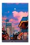 ALAYRA Japan Art Posters Tokyo City Posters, Urban Landscape, Fuji Mountain View Wall Art Aesthetic Canvas Poster for Living Room Bedroom Dormitory Prep Room Decoration ,Tokyo45.7X30.5 CM