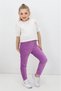 Girl's Stretch Fabric & Corded Fabric & Elastic Waist Velvet Tights - 3