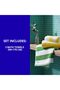 Strip Towel Set of 2 Yellow and Green - 6