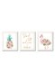 ALAYRA - Girls Room Wall Decor Art Prints - (UNFRAMED ) - Inspirational Wall Art, Motivational Quotes Posters for Girls, Teens, Tween, Women Office Bedroom, Dorm, Desk -Flamingo20X25 CM