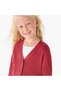 Solid Cardigan with V-neck and Long Sleeves - 4