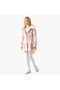 Checked Coat with Long Sleeves - 2