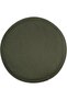 Velvet Storage Pouffe – Round Ottoman Stool with Hidden Storage – 42cm Decorative Seating for Li - 3