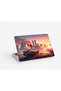 ALAYRA Sunset City Sports Car Road Scenery, Laptop Skin Sticker Decal,13.3 14 15 15.4 15.6 Inch