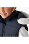 Belted Padded Gilet with Hood and Zip Closure - 5