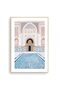 ALAYRA Marrakech Art Print, Morocco Art Print, Medersa Ben Youssef, Travel Print, Travel Poster, Moroccan Decor, Housewarming Gift (Unframed) ()45.7X30.5 CM
