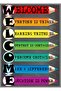 ALAYRA 3D Learning LLF Welcome Poster for Classrooms- Laminated .5 in - Back To School Classroom Door Decorations, Teachers Supplies for Preschool, Kindergarten, Elementary49.5X35.6 CM