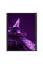 ALAYRA Purple Wall Art & Paris Wall Decor for Bedroom - Paris Wall Art & Aesthetic Posters for Bedroom Paris Posters for Teens & Purple Wall Decor for Bedroom Teen Girl UNFRAMED40.6X30.5 CM