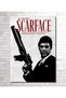 ALAYRA Matte paper 300 GSM Scarface Al Pacino Rolled Poster for Room and Office (Multicolour, )48.3X33 CM