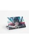 ALAYRA Anime Girl With Tattoo Katana, Laptop Skin Sticker Decal,13.3 14 15 15.4 15.6 Inch Laptop