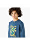 Graphic Print Crew Neck Sweatshirt - 4
