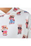 Girls Hooded Sweatshirt with Teddy Bear Print - Cotton - Long Sleeves - 5