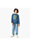 Graphic Print Crew Neck Sweatshirt - 2