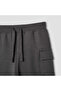 Solid Shorts with Drawstring Closure and Pockets - 3