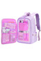 Girl's School Bag Rabbit Korean Style Glowy Purple - 4