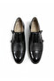 Genuine Leather Men's Double Buckle Wedding Shoes - 3