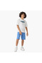 Solid Shorts with Drawstring Closure and Pockets - 2