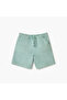 Solid Shorts with Drawstring Closure