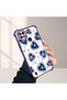 Realme C21 Compatible Transparent Silicone Flutter Protective Case Evil Eye Pattern - 2