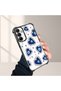 Samsung Galaxy A15 Compatible Transparent Silicone Flutter Protective Case Evil Eye Pattern - 2