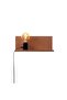 Matte Copper Metal Sconce E27 Compatible 40X15X15 cm Bedroom Wall Lighting - 4