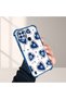 Realme C21 Compatible Transparent Silicone Flutter Protective Case Evil Eye Pattern - 2