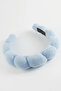 Blue Color Spa Hair Band Towel Crown - 3