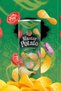 Vegetable Flavored Potato Chips - Vegetable Flavored 160 Gr