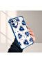 iPhone 12 Compatible Transparent Silicone Flutter Protective Case Evil Eye Pattern - 2