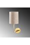 Stylish Gold Plated Sconce Wall Lamp E27 Compatible 12X21X32 cm Living Room Lighting - 7