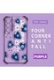 Samsung Galaxy S22 Compatible Transparent Silicone Flutter Protective Case Evil Eye Pattern