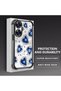 Realme C55 Compatible Transparent Silicone Flutter Protective Case Evil Eye Pattern - 4