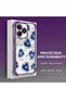 Realme Note 50 Compatible Transparent Silicone Flutter Protective Case Evil Eye Pattern - 4