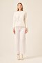 Women's Stone Detailed Blouse Ecru 20845 - 3