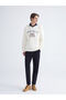 Peak New Season Polo Neck Printed Men's Thick Sweatshirt - 2