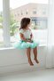 Girl's Light Green Tutu Skirt - Satin Lined Princess Skirt 1-7 Years - 3