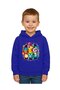 Unisex Pokemon Printed Children's Swaetshirt 3 Thread Raised - 2