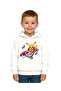 Unisex Pikachu Printed Children's Swaetshirt Hooded 3 Thread Raster - 2
